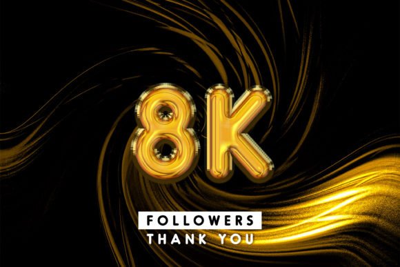 Creating Impactful Designs with the Thank You 8k Followers 3D Text Effect