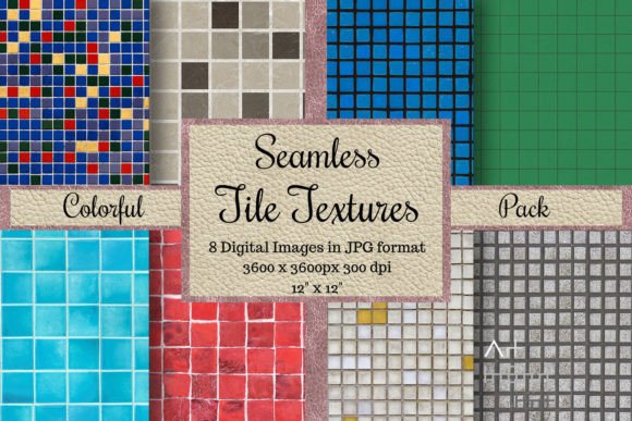 Exploring the Versatility of Seamless Tile Textures - Colorful Pack for Creative Projects