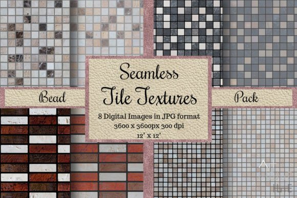 Seamless Tile Textures - Bead Pack: A Versatile Resource for Designers