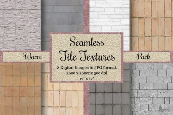 Seamless Tile Textures - Warm Pack: A Versatile Resource for Modern Design
